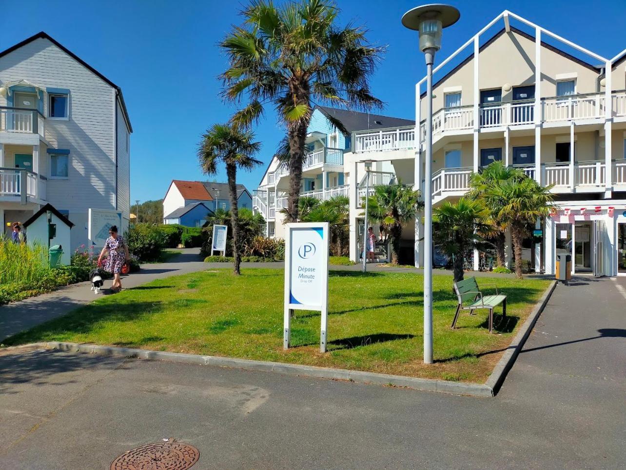 Le 501 F2 De Plain-Pied Avec Terrasse Apartman Courseulles-sur-Mer Kültér fotó